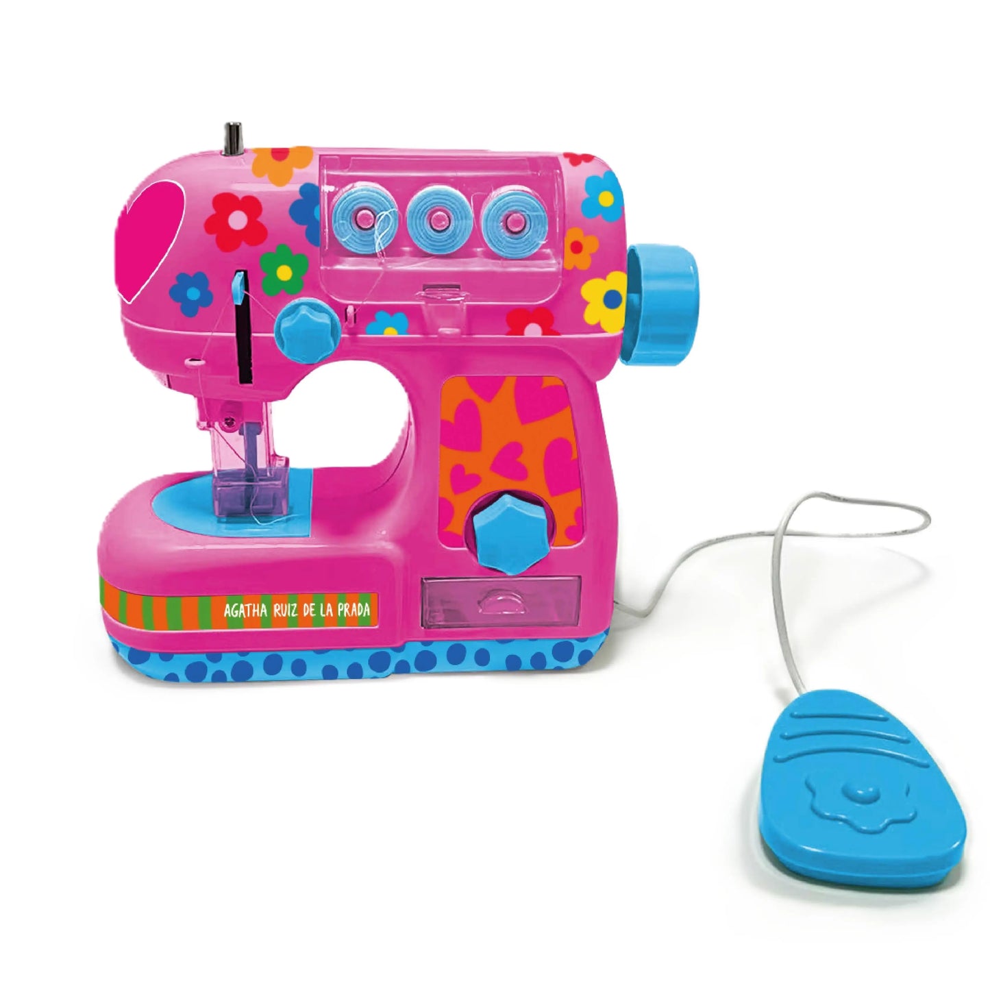 Máquina de Coser y Costura Infantil. Diseño Exclusivo Agatha Ruiz de la Prada.