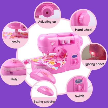 Mini máquina de coser para niños
