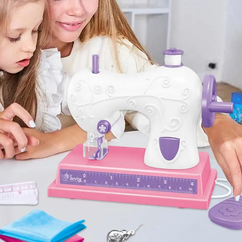 Máquina de coser portátil para niños