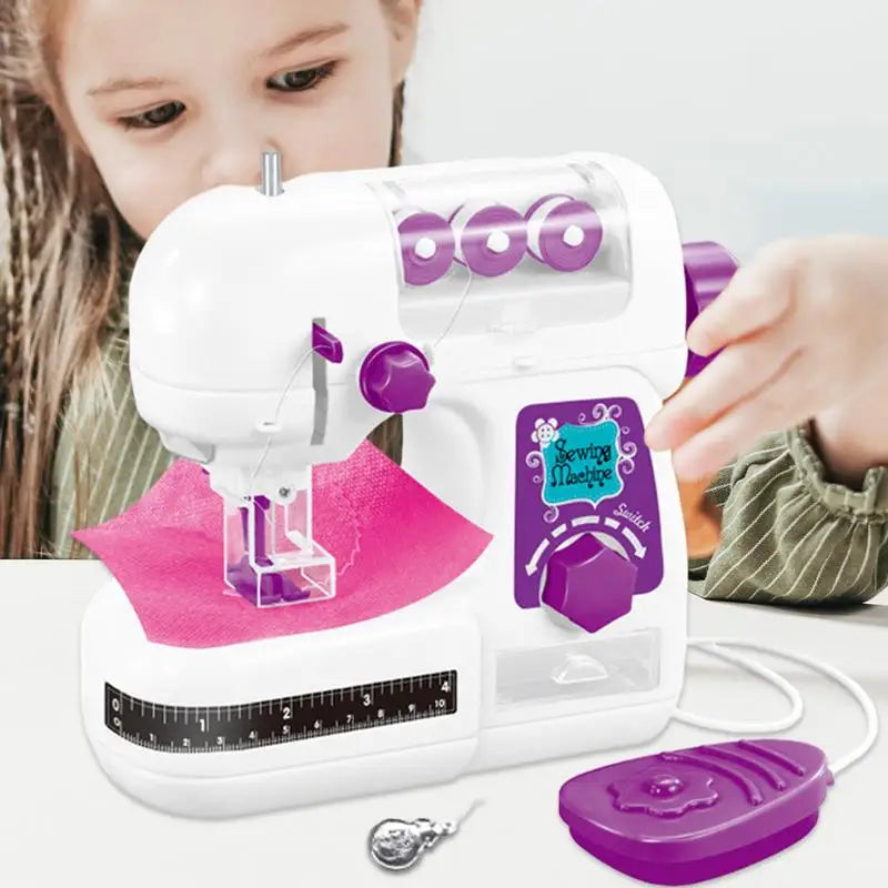 Máquina de coser portátil para niños