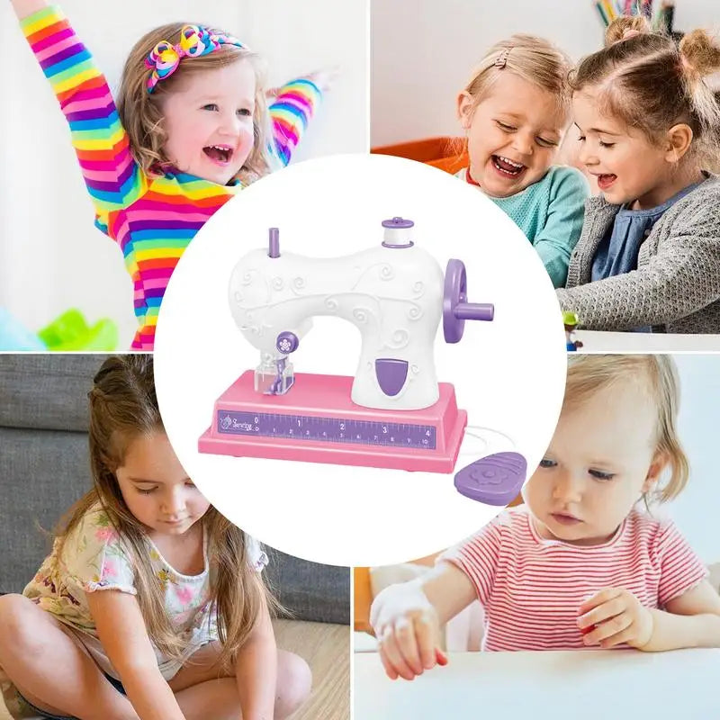 Máquina de coser portátil para niños