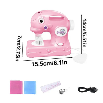 Máquina de coser portátil para niños