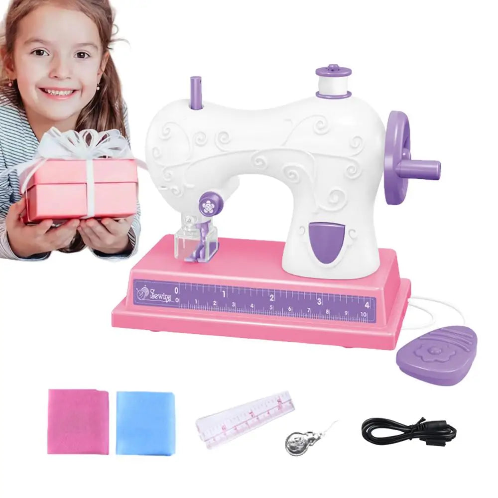 Máquina de coser portátil para niños